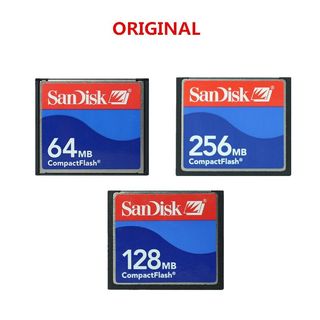 Original Sandisk CF CARD 64MB 128MB 256MB CompactFlash Card