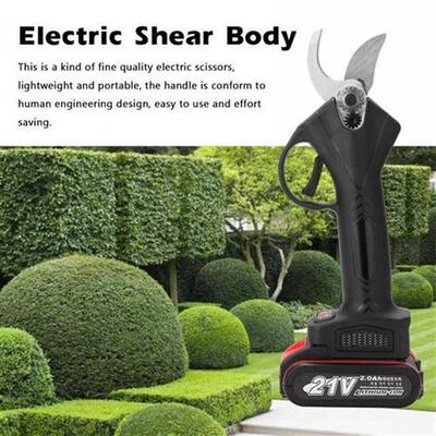 21V Electric Shear Cordless Electric Pruner Pruning Shear Ef
