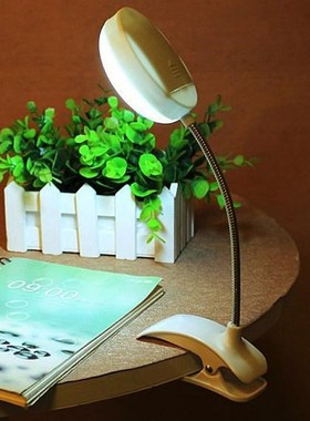 Flexible Clip-on Table Lamp LED Clamp Reading Study Bed Lapt
