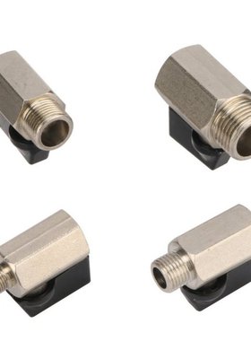 Chrome Plated Brass Ball Valve BSP Male To Female Air Compre