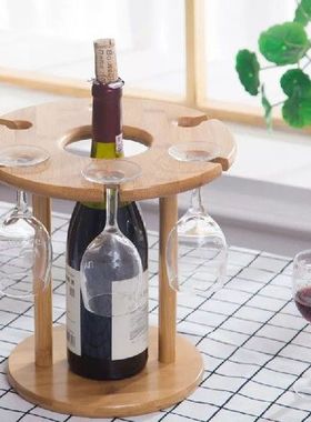 Rak Anggur Kayu Solid Organizer Penyimpanan Dapur Pemegang