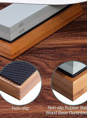 Sharpening Stone Set, Whetstone 2-IN-1 400/1000 3000/8000 Gr