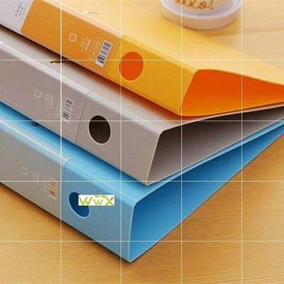 Packae mail color folder lare capacity dhole A4 binder 2