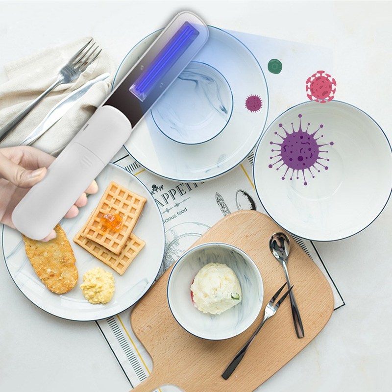 UV LED Flashlight Mini LED Torch 254nm blacklight Wavelength