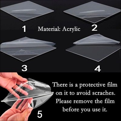 Ledge Suction Cup Window Shelf Acrylic Plant Shelf 适用于 Ga