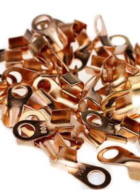 50/100/lot OT-60A 8mm Dia Copper Circular Splice Terminal L5
