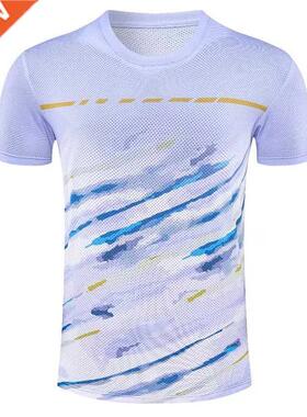 The Latest Men's tennis t shirt Quick Dry short slee