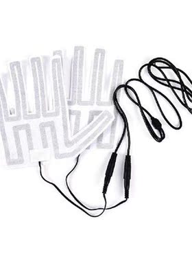 1 Pair 12V Winter Outdoor Thermal Warm Mittens Heater for