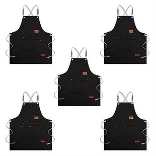 5X Chef Apron-Cross Back Apron For Men Women,Cooking Aprons