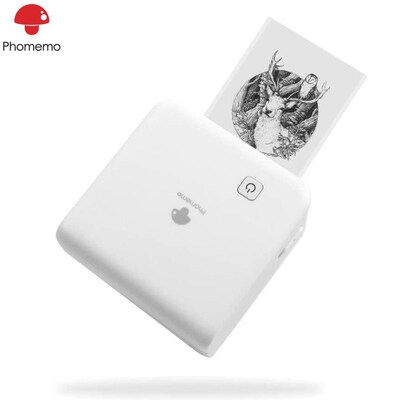 M02 Pro Portable Printer Bluetooth Mini hermal 300dpi Wirele