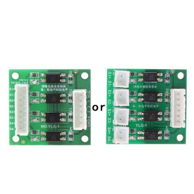 4 Channel 12V/24V to 5V Input High and Low Level Conversion