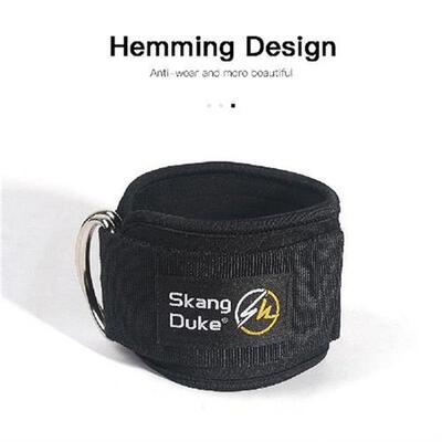 Fitness Ankle Straps Padded D-ring Adjustable Guard Strap