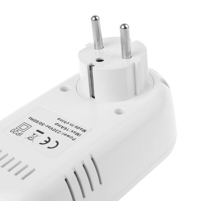 Programmable Plug in Thermostat EU Socket 16A Electric Heati