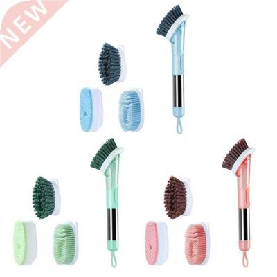 1 Set Kitchen Soap Detergent Dispenser Dishwashing Sponge Sc