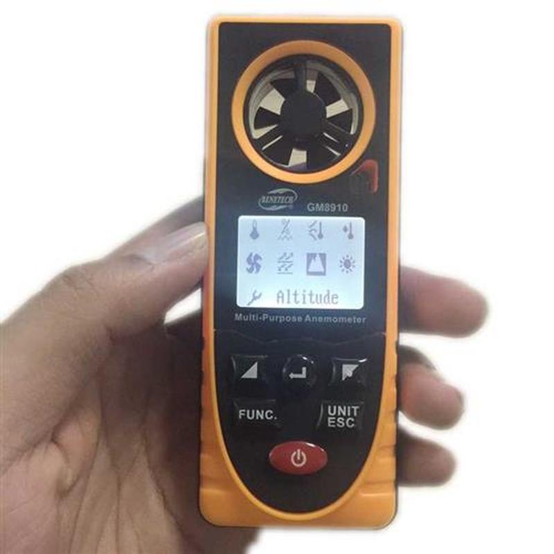 Portable Digital Multi-purpose Anemometer Barometric Humidit 金属材料及制品 金属加工件/五金加工件 原图主图