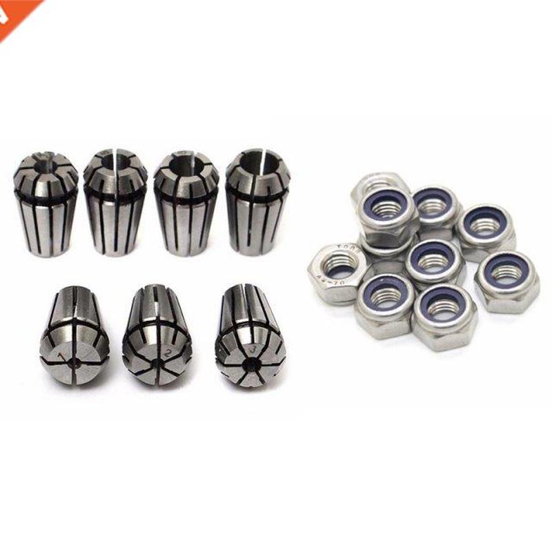 50Pcs M3 X 0.5Mm 304 Stainless Steel Nylock Nylon Insert Hex