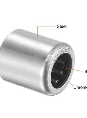 SCE59 Needle Roller Bearings 5/16-inch Bore 1/2-inch OD 9/16