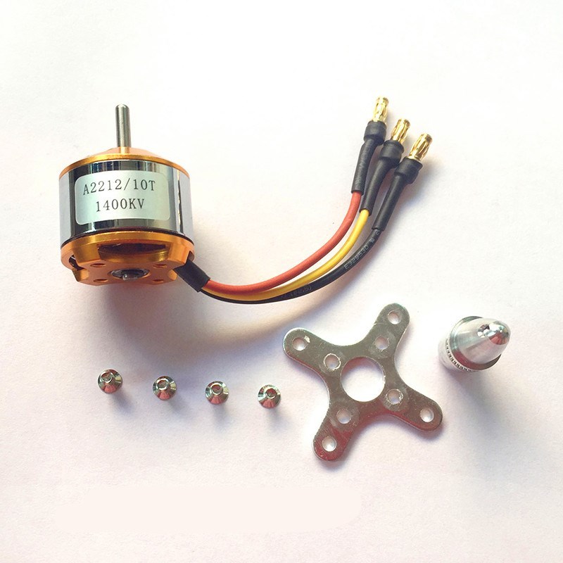 1pcs A2212 Brushless Motor 930KV 1000/1400/1800/2200/2450/2
