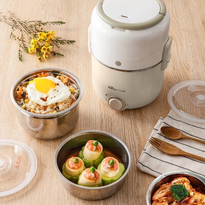 Lunch-Box Rice-Cooker Food-Warmer Electric Steamed Cooking-R