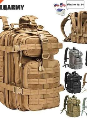 Men Army Military Tactical Backpack 1000D Polyester 30L 3P S