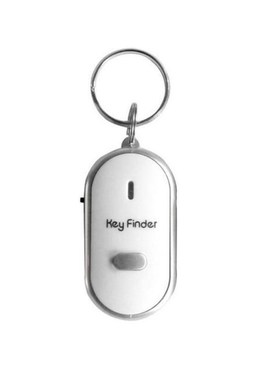 LED Whistle Key Finder Flashing Beeping Sound Control Alarm
