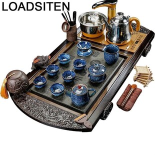 Vintage Gongfu Travel Teaset Dekoration Akcesoria Do Kuchni