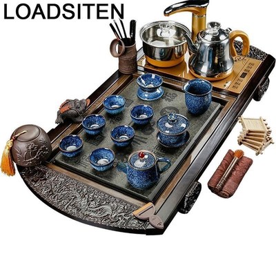 Vintage Gongfu Travel Teaset Dekoration Akcesoria Do Kuchni