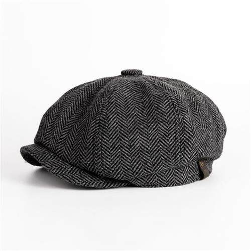 Unisex Autumn Winter Newsboy Caps Men And Women Warm Tweed O