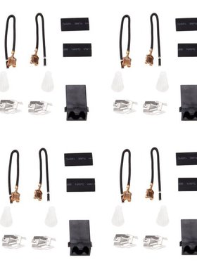 4 Sets 330031 Electric Stove Range Burner Kit Fit for Whirlp