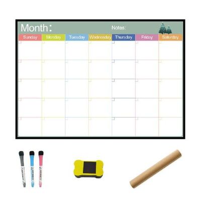 A3 Magnetic Monthly Planner Whiteboard Fridge Magnet