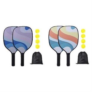 Pickleball Paddles Set of 2, Comfort Grip Rackets,