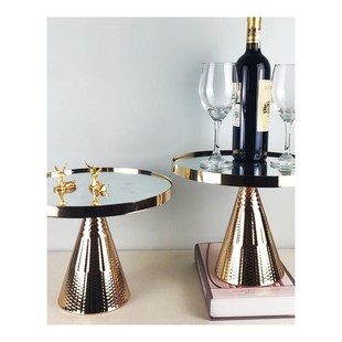 Mirror Cake-Stand Decorative-Jewellery-Plate Wedding-Plate D
