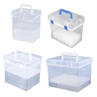 Transparent Marker Pens Storage Box Container Art Craft