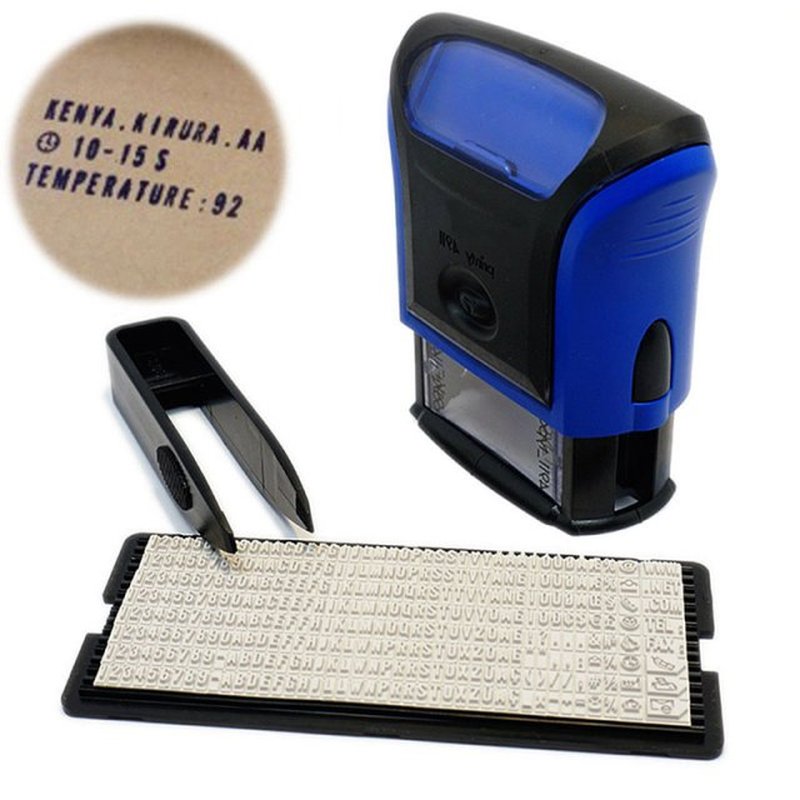 Rubber Stamp Kit Rubber Type Plate DIY Personalized Customiz