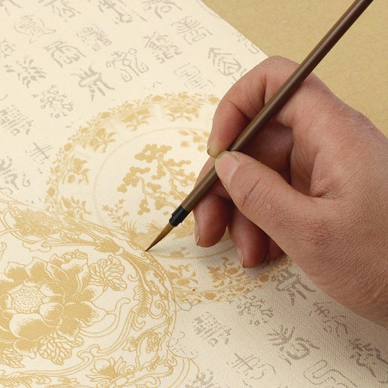 3Pcs/Set Weasel Hair Caligraphy Brush Small Regular Script H