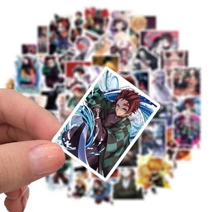 10/30/50Pcs Anime Demon Slayer Sticker Aesthetic Kimetsu No