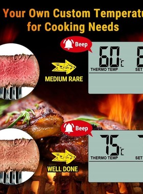 ThermoPro TP 16 Digital Oven Thermometer LCD Display Meat T