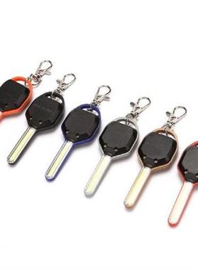 Mini LED Flashlight Light Key Shape Keychain Lamp Torch
