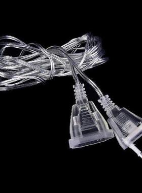 3M Extender Transparent Wire EU plug/US plug for LED String
