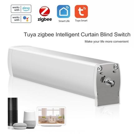 Tuya Intelligent Zigbee Electric Curtain Motor Auto Motorize