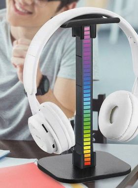 LED Base RGB Gaming Headphone Stand Computer Over Ear