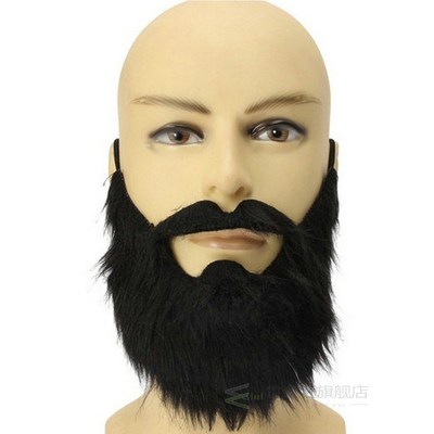 1PC Fake Beard Funny Costume Mustache Prom Props Pirate Par