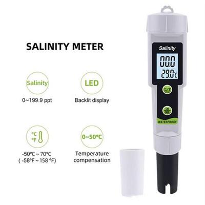 TPH 02154 Salinity Meter, Seawater Hydrometer, Salt Content
