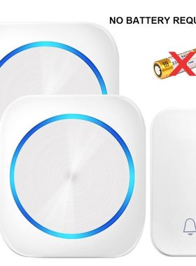 Wireless Waterproof Doorbell 150m Range EU Plug Home Intelli