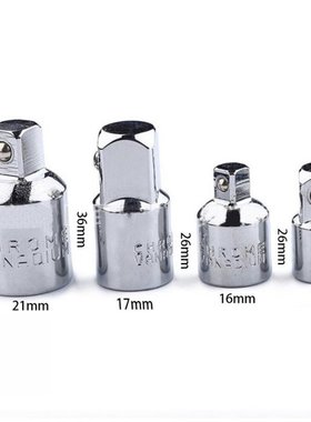 4Pcs 1/4 3/8 1/2 Drive Socket Adapter Converter Air Impac