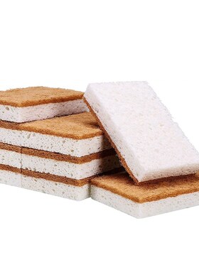 Sponge 9Pack ,Non-Scratch Scrub Sponge,Biodegradable Sisal S