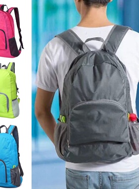 Foldable Backpack Camping Hiking Ultralight Folding Travel D