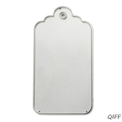 Tag Metal Cutting Dies Stencil Scrapbooking DIY Album Stamp