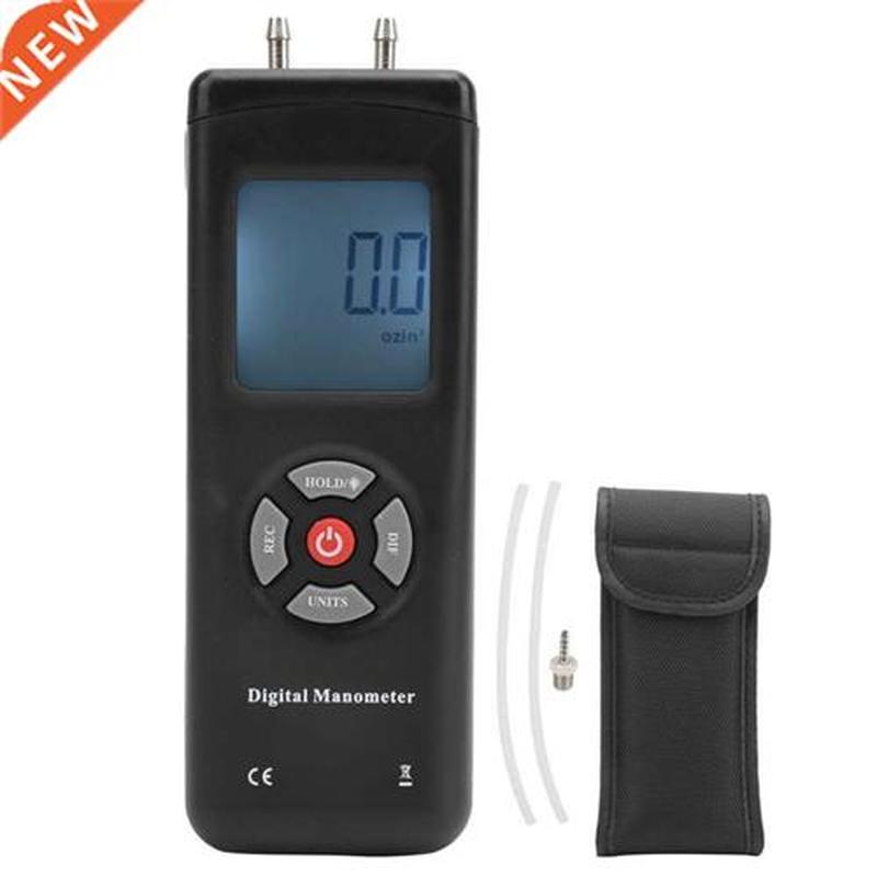 TL-102 Digital Manometer Digital Air Pressure Gauge Differe