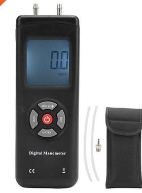 TL-102 Digital Manometer Digital Air Pressure Gauge Differe